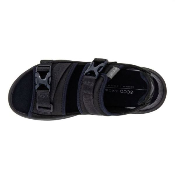 ECCO SHOES -EXOWRAP WOMEN'S 2 STRAP BUCKLE-BLACK/BLACK