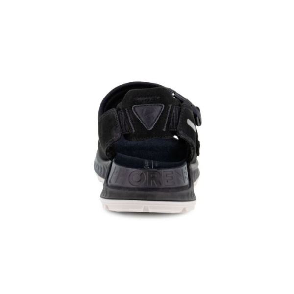 ECCO SHOES -EXOWRAP WOMEN'S 2 STRAP BUCKLE-BLACK/BLACK