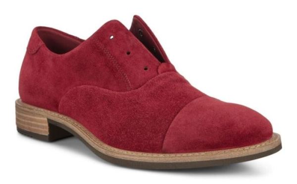 ECCO SHOES -SARTORELLE 25 TAILORED SUEDE WOMEN'S SHOES-SYRAH