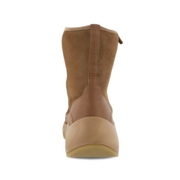 ECCO SHOES -CHUNKY WOMEN'S SNEAKER HYGGE BOOT-TOFFEE/TOFFEE