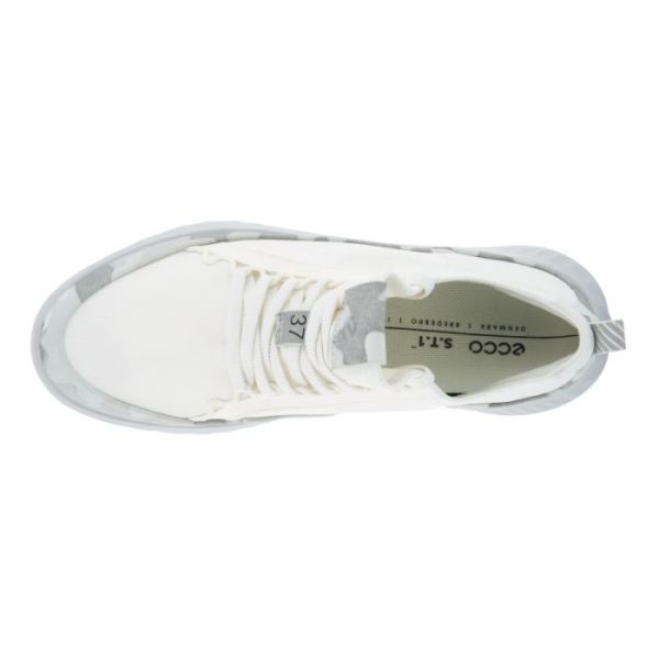 ECCO SHOES -ATH-1FW WOMEN'S SLIP ON LX-WHITE/BRIGHT WHITE