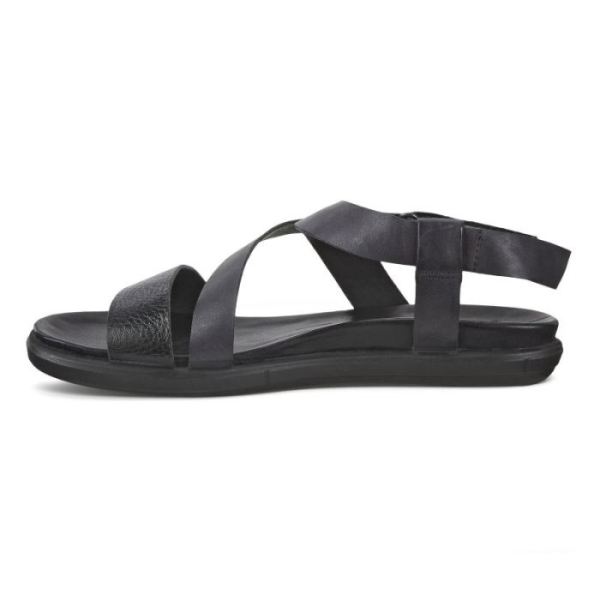 ECCO SHOES -SIMPIL SANDAL FLAT WOMEN'S SANDAL-BLACK/BLACK