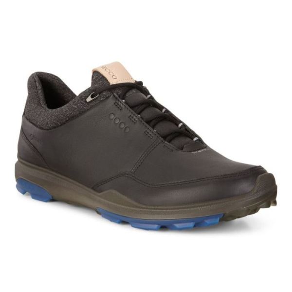 ECCO SHOES -MENS BIOM HYBRID 3 GTX-BLACK/BERMUDA BLUE