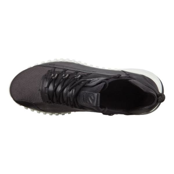 ECCO SHOES -ZIPFLEX MEN'S LOW SHOES-MOONLESS/BLACK