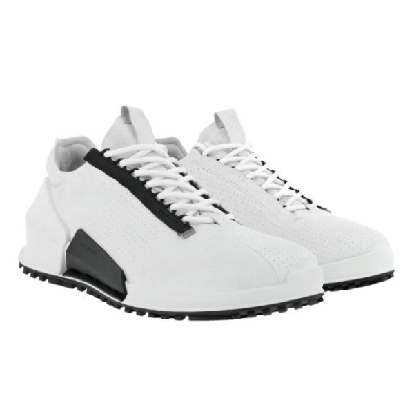 ECCO SHOES -BIOM 2.0 MEN'S LOW SHOES-WHITE