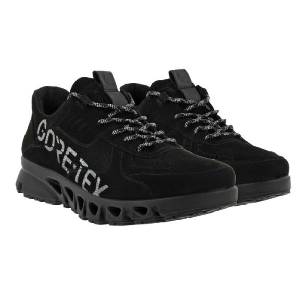 ECCO SHOES -MULTI-VENT MEN'S GORE-TEX SNEAKER-BLACK