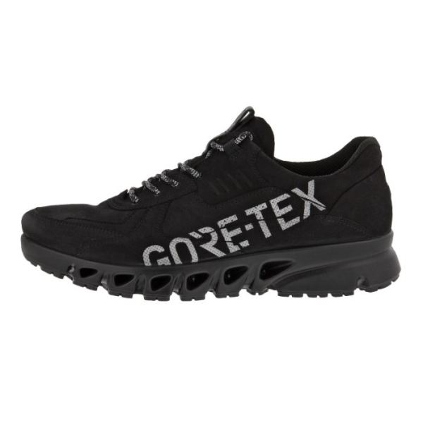 ECCO SHOES -MULTI-VENT MEN'S GORE-TEX SNEAKER-BLACK