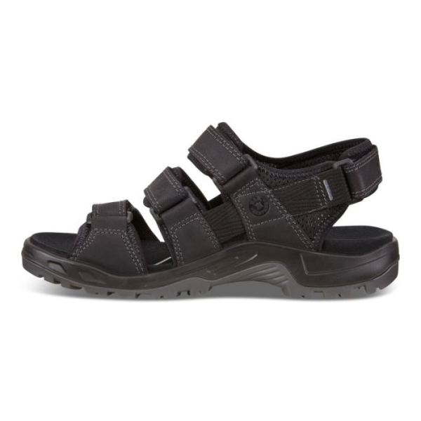 ECCO SHOES -OFFROAD FLAT SANDAL-BLACK