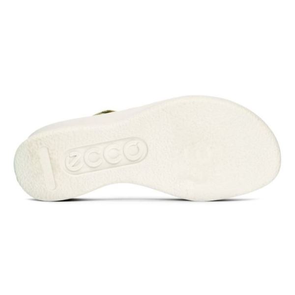 ECCO SHOES -FLOWT WEDGE CORK WOMEN'S SANDAL-MATCHA