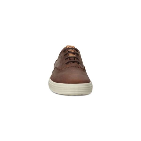 ECCO SHOES -SOFT 7 MEN'S SNEAKER-COCOA BROWN