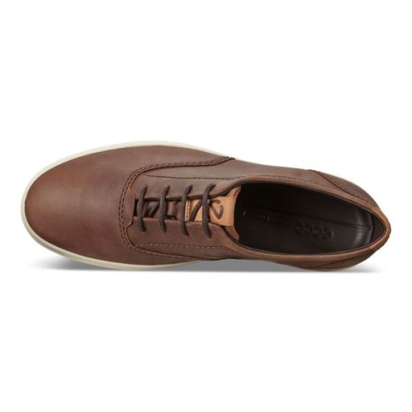 ECCO SHOES -SOFT 7 MEN'S SNEAKER-COCOA BROWN