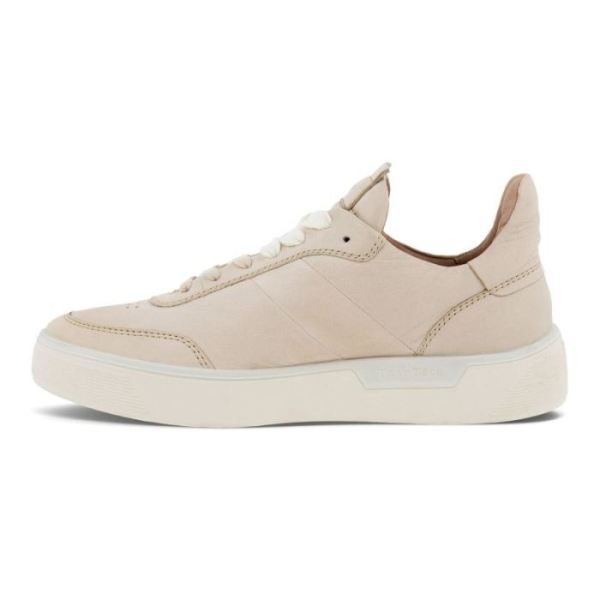 ECCO SHOES -STREET TRAY WOMEN'S STREET SNEAKER-LIMESTONE