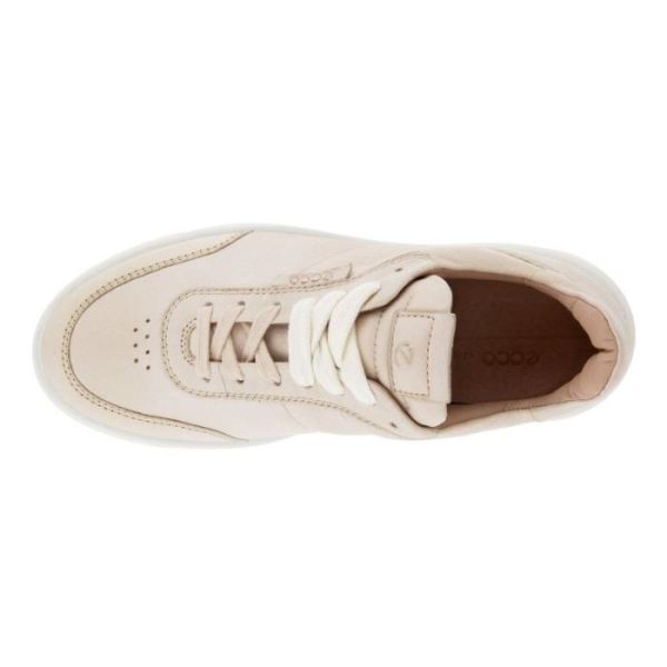 ECCO SHOES -STREET TRAY WOMEN'S STREET SNEAKER-LIMESTONE