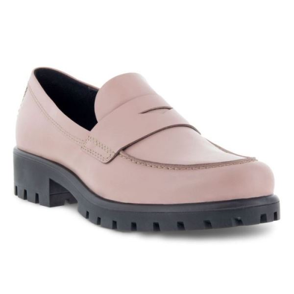 ECCO SHOES -MODTRAY WOMEN'S PENNY LOAFER-WOODROSE