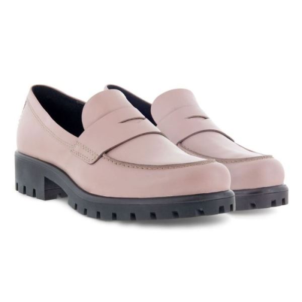 ECCO SHOES -MODTRAY WOMEN'S PENNY LOAFER-WOODROSE