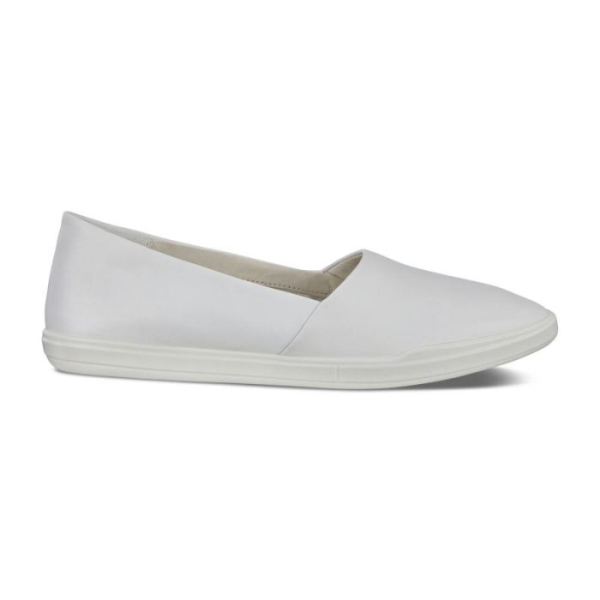 ECCO SHOES -SIMPIL WOMEN'S LOAFER-WHITE