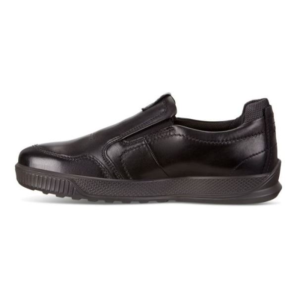 ECCO SHOES -BYWAY MEN'S SLIP ON SNEAKER-BLACK