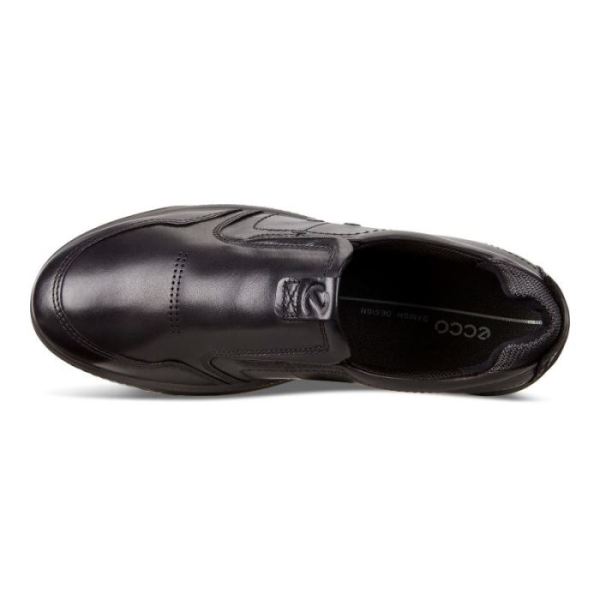 ECCO SHOES -BYWAY MEN'S SLIP ON SNEAKER-BLACK