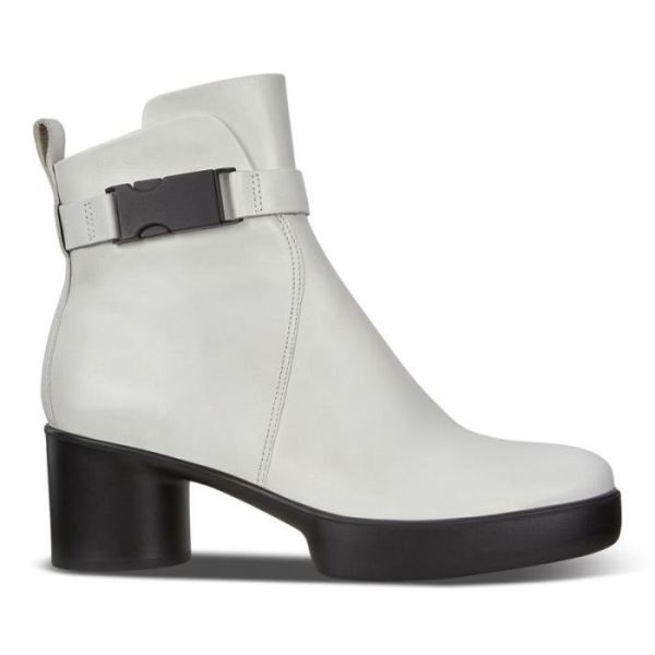 ECCO SHOES -SHAPE SCULPTED MOTION 35 WOMEN'S MID-CUT BOOT-BRIGHT WHITE