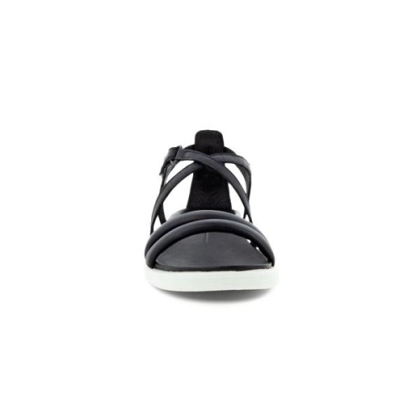 ECCO SHOES -SIMPIL WOMEN'S CROSS STRAP SANDAL-BLACK