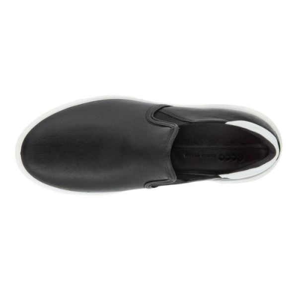 ECCO SHOES -STREET TRAY W SLIP-ON-BLACK