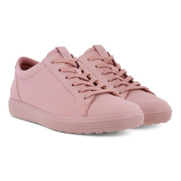 ECCO SHOES -SOFT 7 WOMEN'S MONO 2.0-SILVER PINK/SILVER PINK