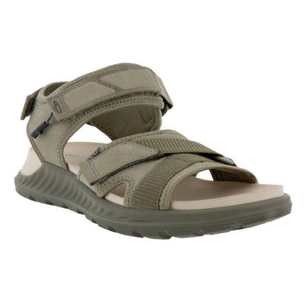 ECCO SHOES -EXOWRAP MEN'S 3STRAP-VETIVER/VETIVER