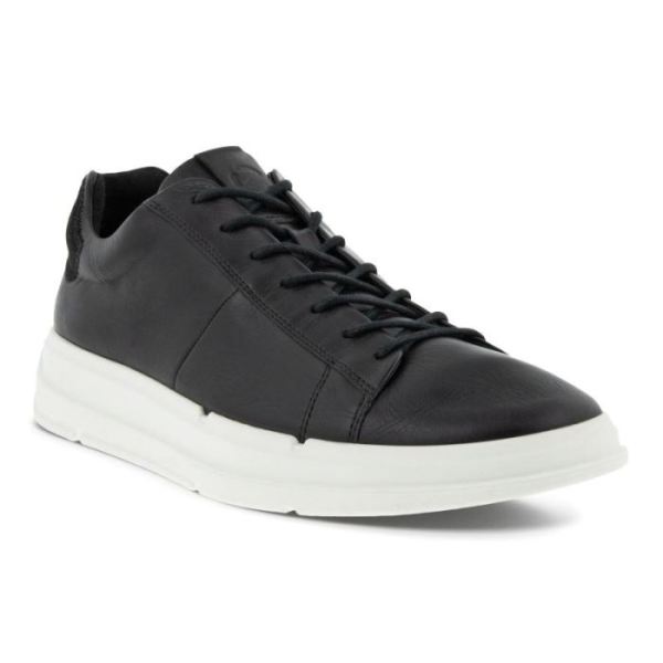 ECCO SHOES -SOFT X MEN'S CLASSIC SNEAKER-BLACK/BLACK