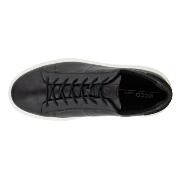 ECCO SHOES -SOFT X MEN'S CLASSIC SNEAKER-BLACK/BLACK