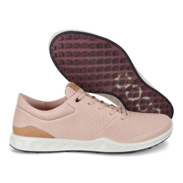 ECCO SHOES -W GOLF S-LITE GOLF SHOE-ROSE DUST