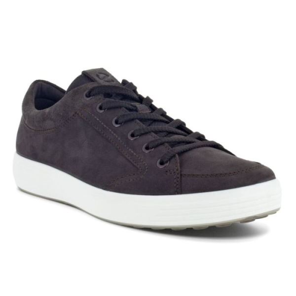 ECCO SHOES -SOFT 7 MEN'S SNEAKER 2.0-LICORICE/LICORICE/LICORICE