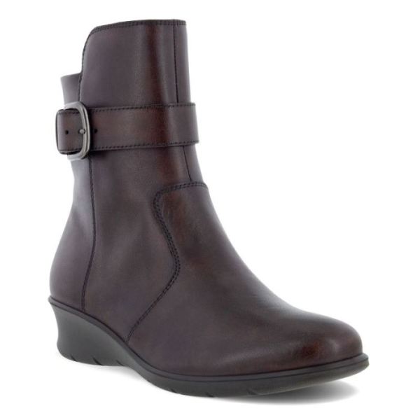 ECCO SHOES -FINOLA ANKLE BOOT-CHOCOLAT