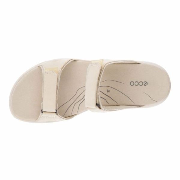 ECCO SHOES -YUCATAN 2.0 WOMEN'S SLIDE-LIMESTONE