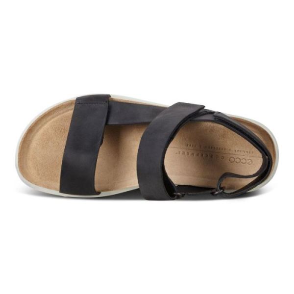 ECCO SHOES -CORKSPHERE MEN'S FLAT SANDAL-MARINE