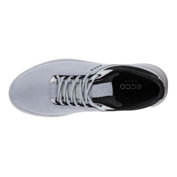 ECCO SHOES -GOLF CORE MEN'S SHOE-SILVER GREY/SILVER METALLIC/BLACK