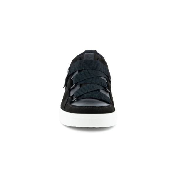 ECCO SHOES -SOFT 7 WEDGE WOMEN'S SHOE-BLACK/BLACK