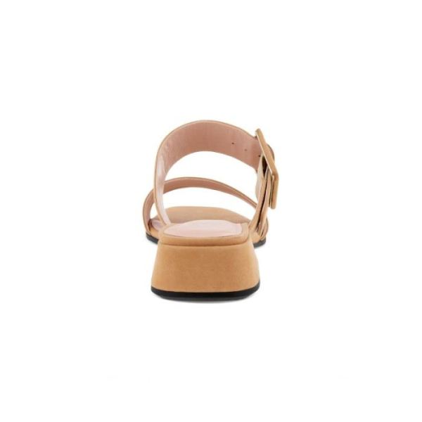 ECCO SHOES -ELEVATE SQUARED WOMEN'S SANDAL-LION