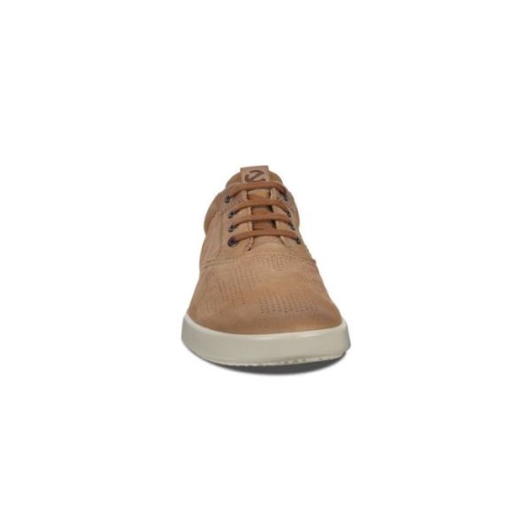 ECCO SHOES -COLLIN 2.0 MEN'S SNEAKER-CAMEL/DUNE