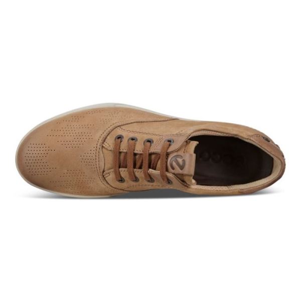 ECCO SHOES -COLLIN 2.0 MEN'S SNEAKER-CAMEL/DUNE