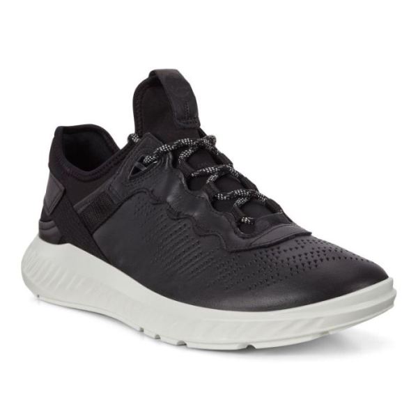 ECCO SHOES -ST.1 LITE MEN'S SNEAKERS-BLACK