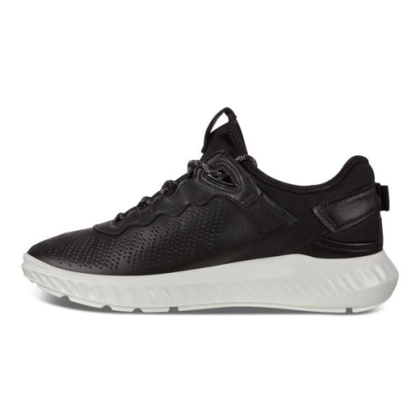 ECCO SHOES -ST.1 LITE MEN'S SNEAKERS-BLACK