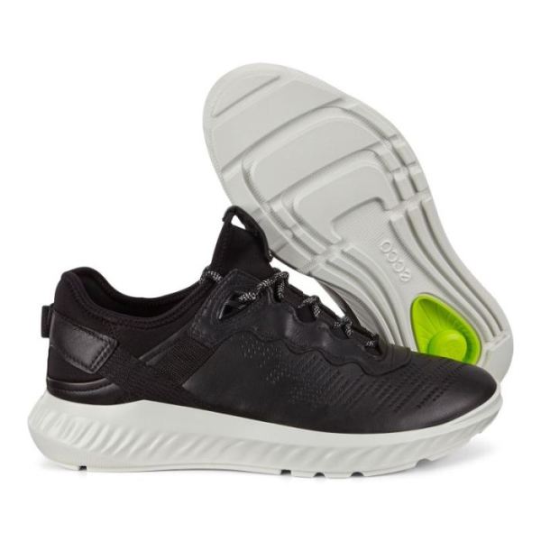 ECCO SHOES -ST.1 LITE MEN'S SNEAKERS-BLACK