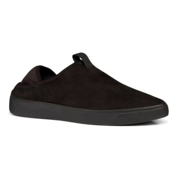 ECCO SHOES -STREET TRAY MEN'S SLIP-ON-BLACK/BLACK