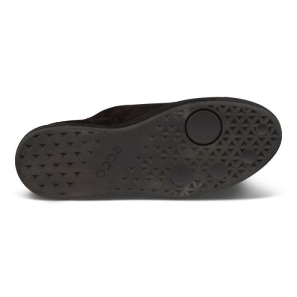 ECCO SHOES -STREET TRAY MEN'S SLIP-ON-BLACK/BLACK