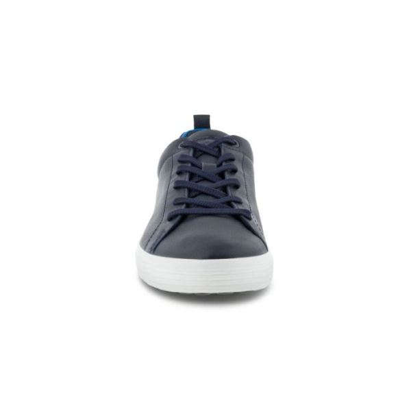 ECCO SHOES -SOFT 7 MEN'S CRAZE SNEAKER-MARINE/DYNASTY