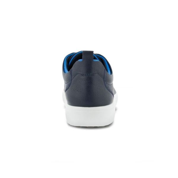 ECCO SHOES -SOFT 7 MEN'S CRAZE SNEAKER-MARINE/DYNASTY