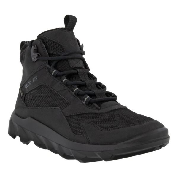 ECCO SHOES -MX WOMEN'S MID BOOT GTX-BLACK/BLACK