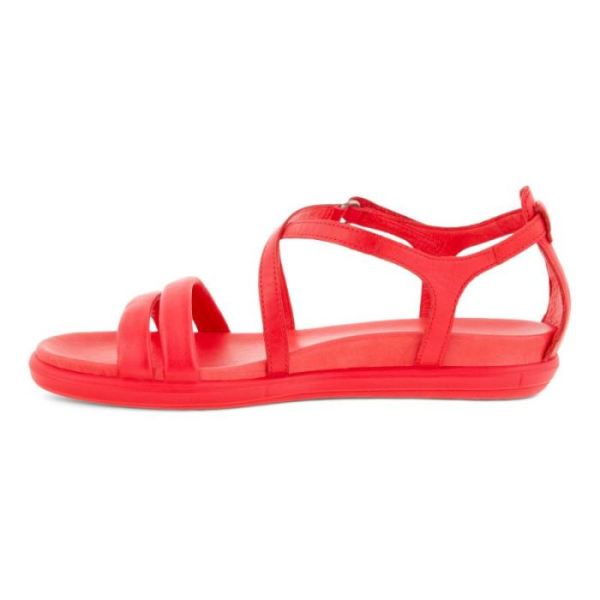 ECCO SHOES -SIMPIL WOMEN'S CROSS STRAP SANDAL-HIBISCUS