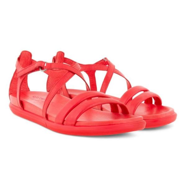 ECCO SHOES -SIMPIL WOMEN'S CROSS STRAP SANDAL-HIBISCUS