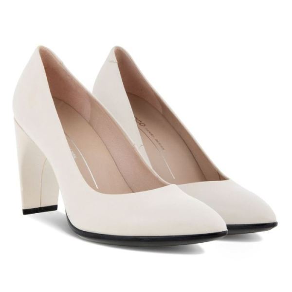 ECCO SHOES -SHAPE 75 POINTY SLEEK 2.0-LIMESTONE